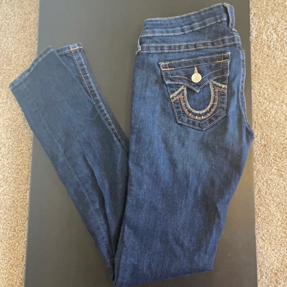 True religion straight leg jeans